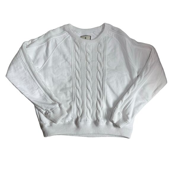Tuckernuck White Cable Knit Sweater - Picture 7 of 7